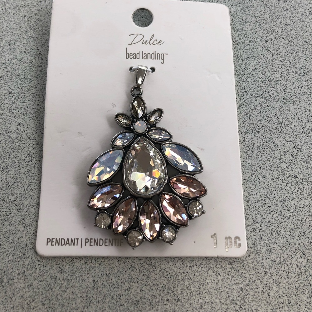 Chunky Jewel Pendant